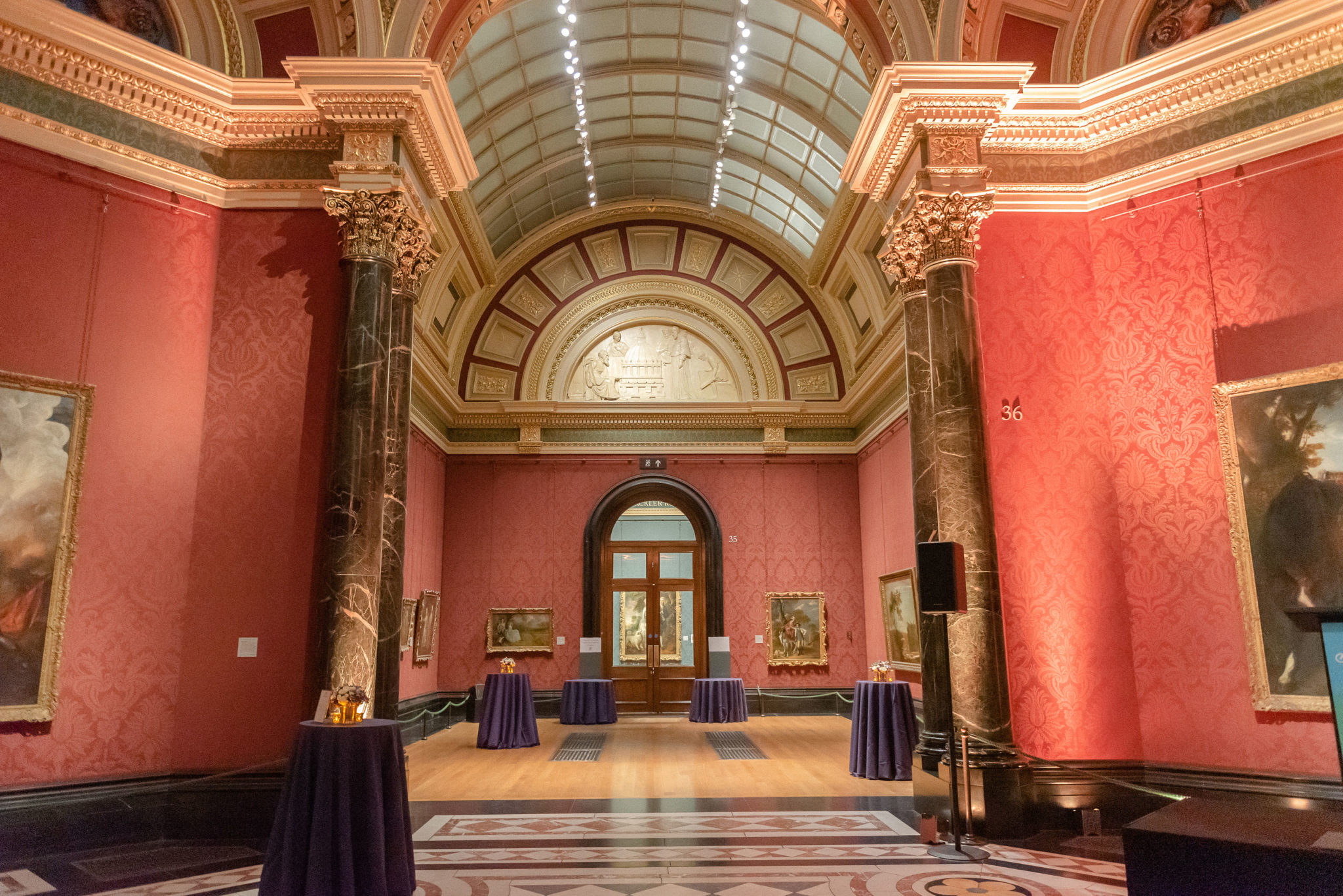 Barry Rooms  The National  Gallery  Moving Venue Catering