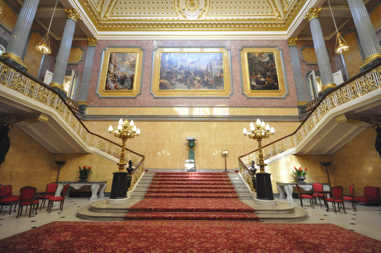 Grand Hall & Staircase, Lancaster House | Event Catering